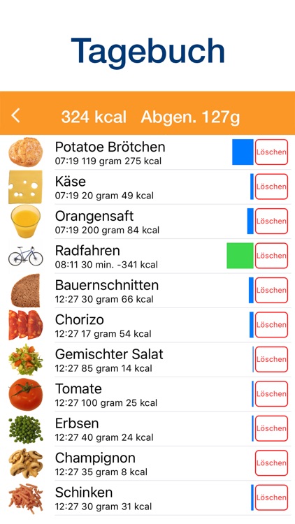 Visueller Kalorienzähler screenshot-4