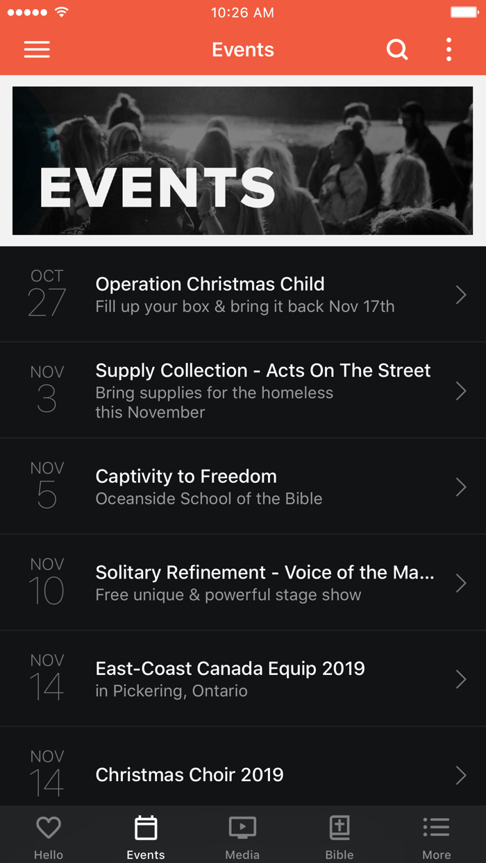 Oceanside Church Nanaimo