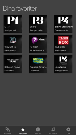 Game screenshot Svensk radio app apk