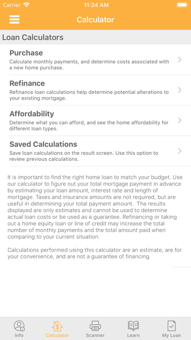 Avidia Mortgage App screenshot 2