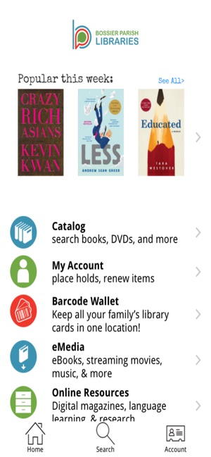 Bossier Libraries(圖1)-速報App