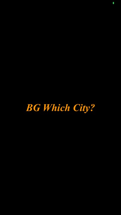 BG Which City?