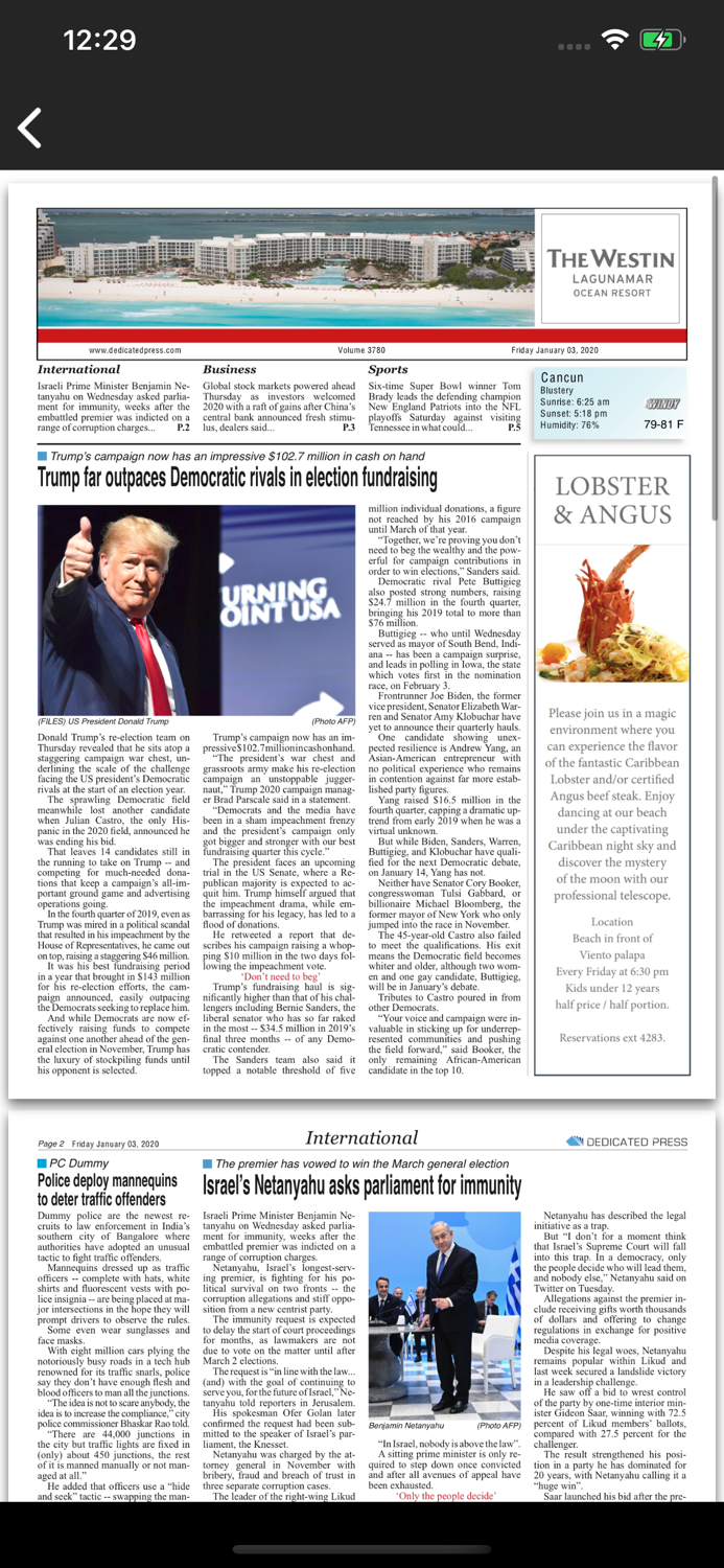 The Westin Lagunamar Ocean R.