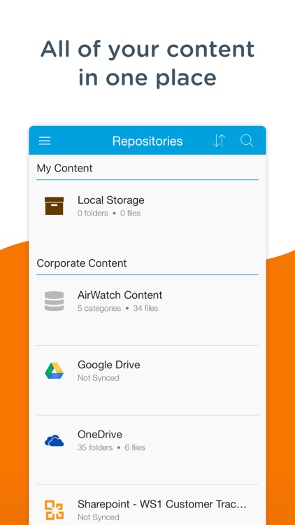 Content - Workspace ONE