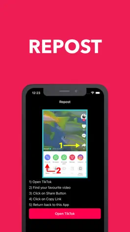 Game screenshot Tik Rocket - Repost Save Video hack