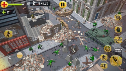 Blocky World War Battleground screenshot 3