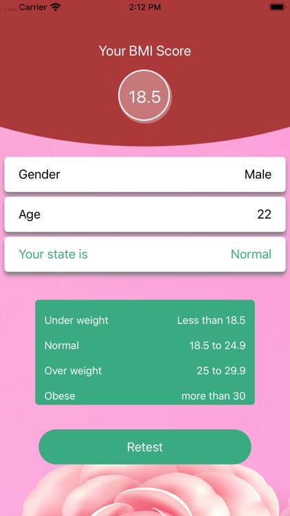 Physical Health-BMI Calculatio screenshot-4