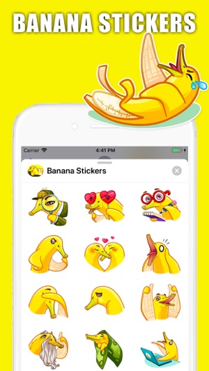 Banana Stickers Pack(圖1)-速報App