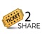 Ticket2Share is the app designed for the busy event planner or the first time event host