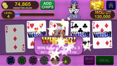 Video Poker Jackpot! screenshot1