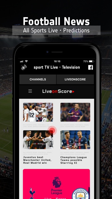 sport TV Live - Sport Television Channels Screenshot 2