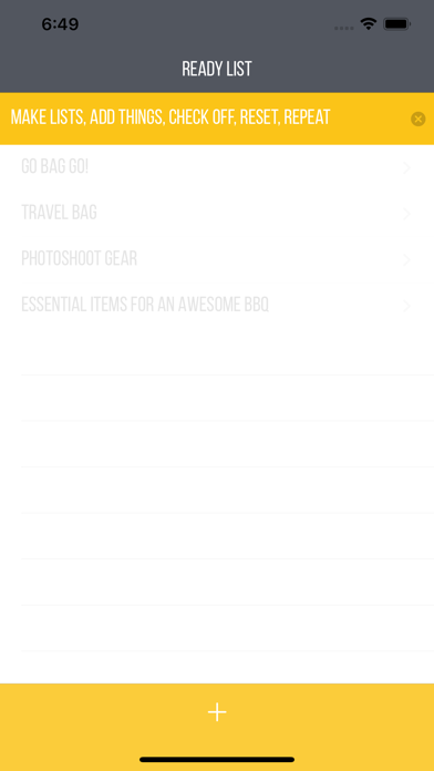 Screenshot #1 pour Ready List