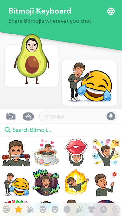 Bitmoji Keyboard - Your Avatar Emoji screenshot