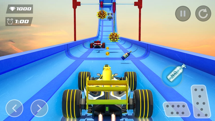 Superhero Formula Racing Cars