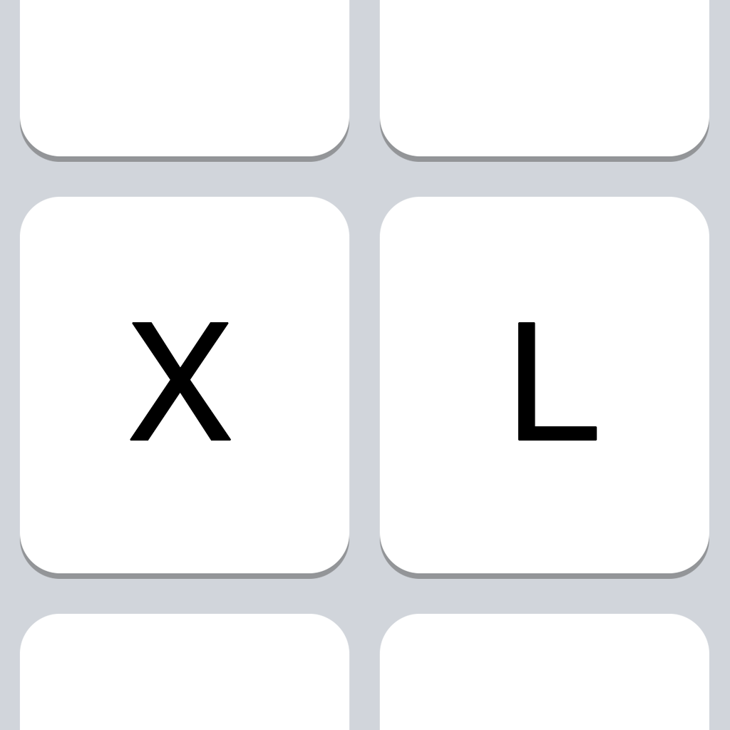 Get XL Keyboard for iOS, iPhone, iPad Aso Report