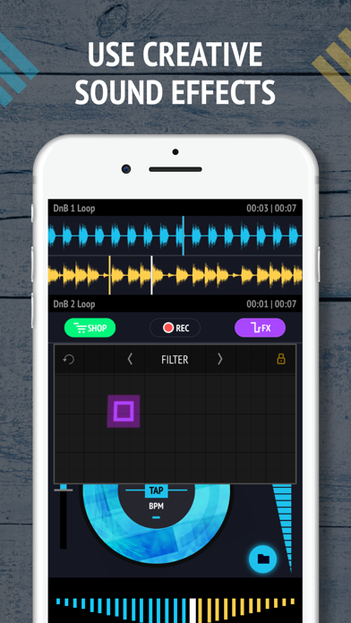 UPfader-Virtual DJ Turntables screenshot 2