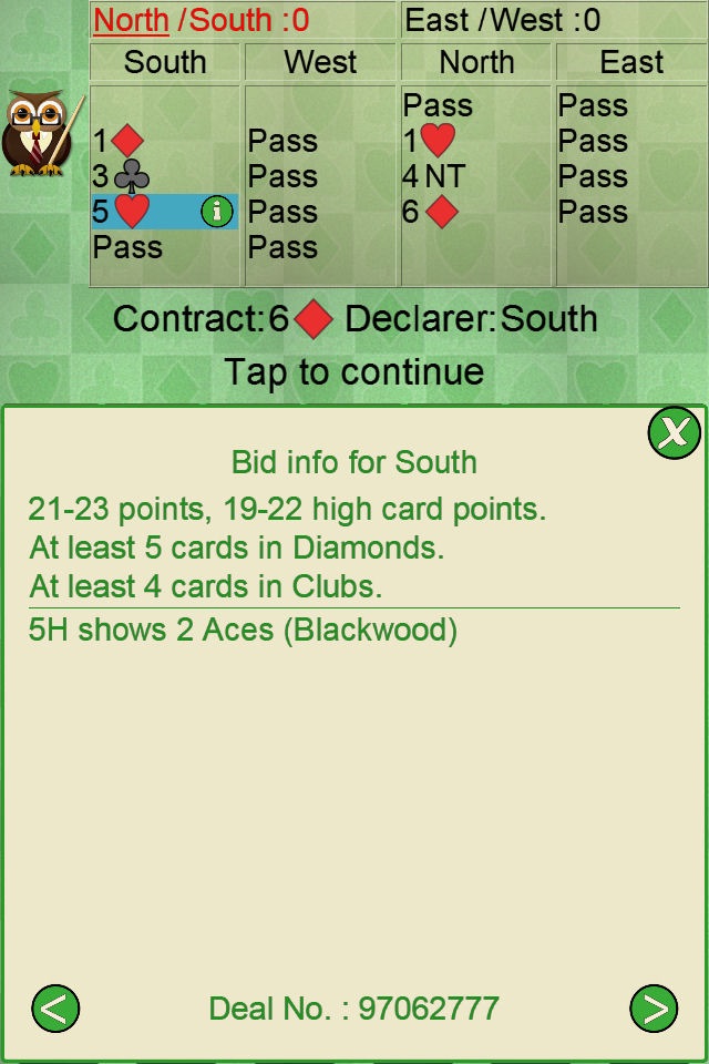 Omar Sharif Bridge Card Game screenshot 2
