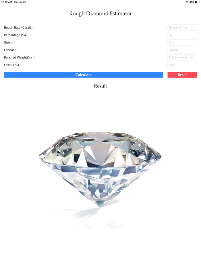 Rough Diamond Price Estimator