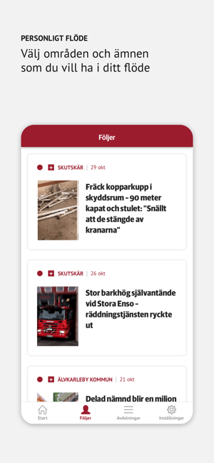 Arbetarbladet Nyhetsapp(圖2)-速報App