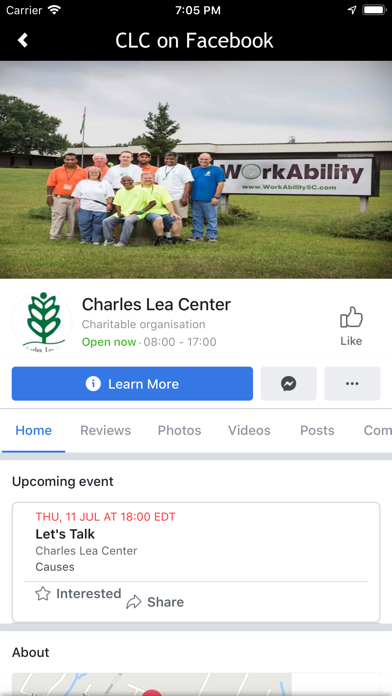 Charles Lea Center screenshot 3