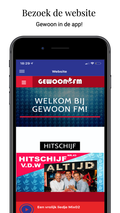 How to cancel & delete Gewoon FM from iphone & ipad 1