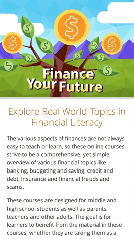 Game screenshot Finance Your Future mod apk