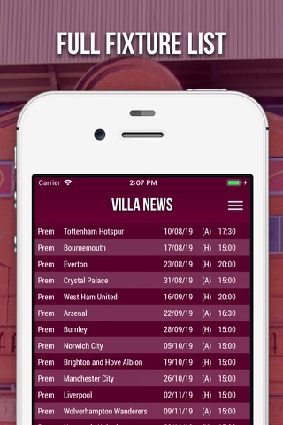 Villa News - Fan App - náhled