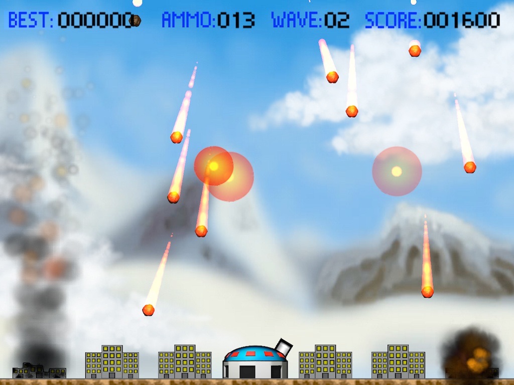 Rockets Defender HD screenshot 2