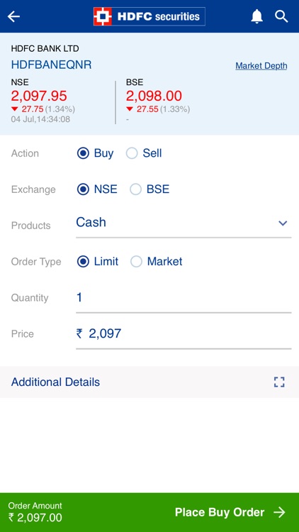 HDFC securities MobileTrading screenshot-4