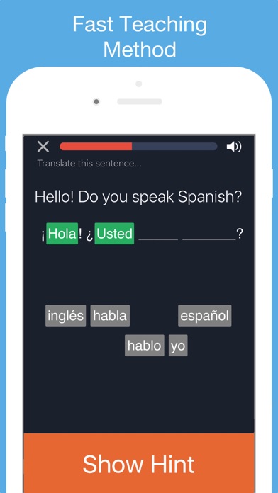 How to cancel & delete ¡Learn Spanish! from iphone & ipad 4