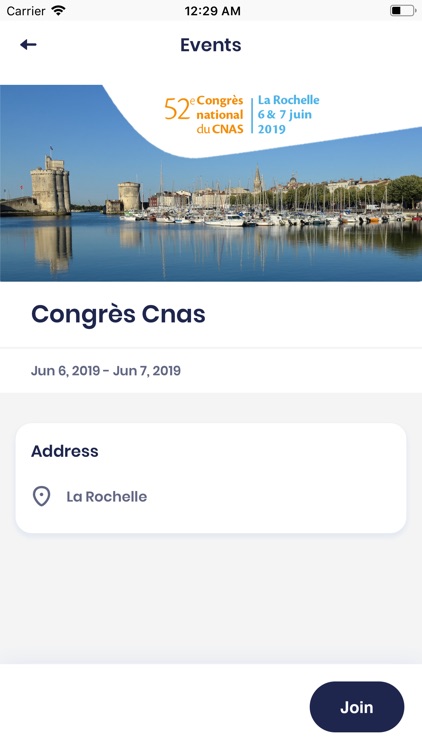 Congrès CNAS 2019