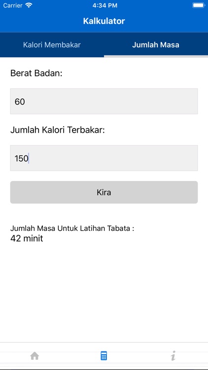 Panduan Latihan Tabata screenshot-3