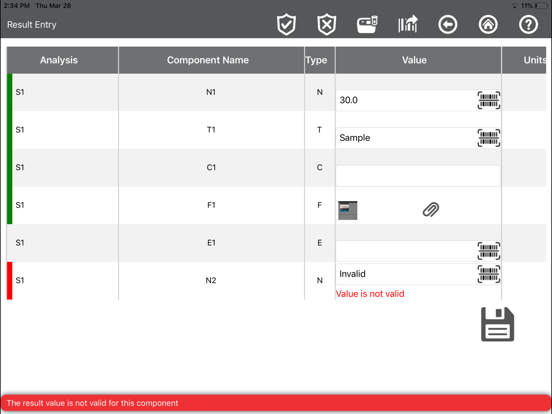 SampleManager Mobile screenshot 4