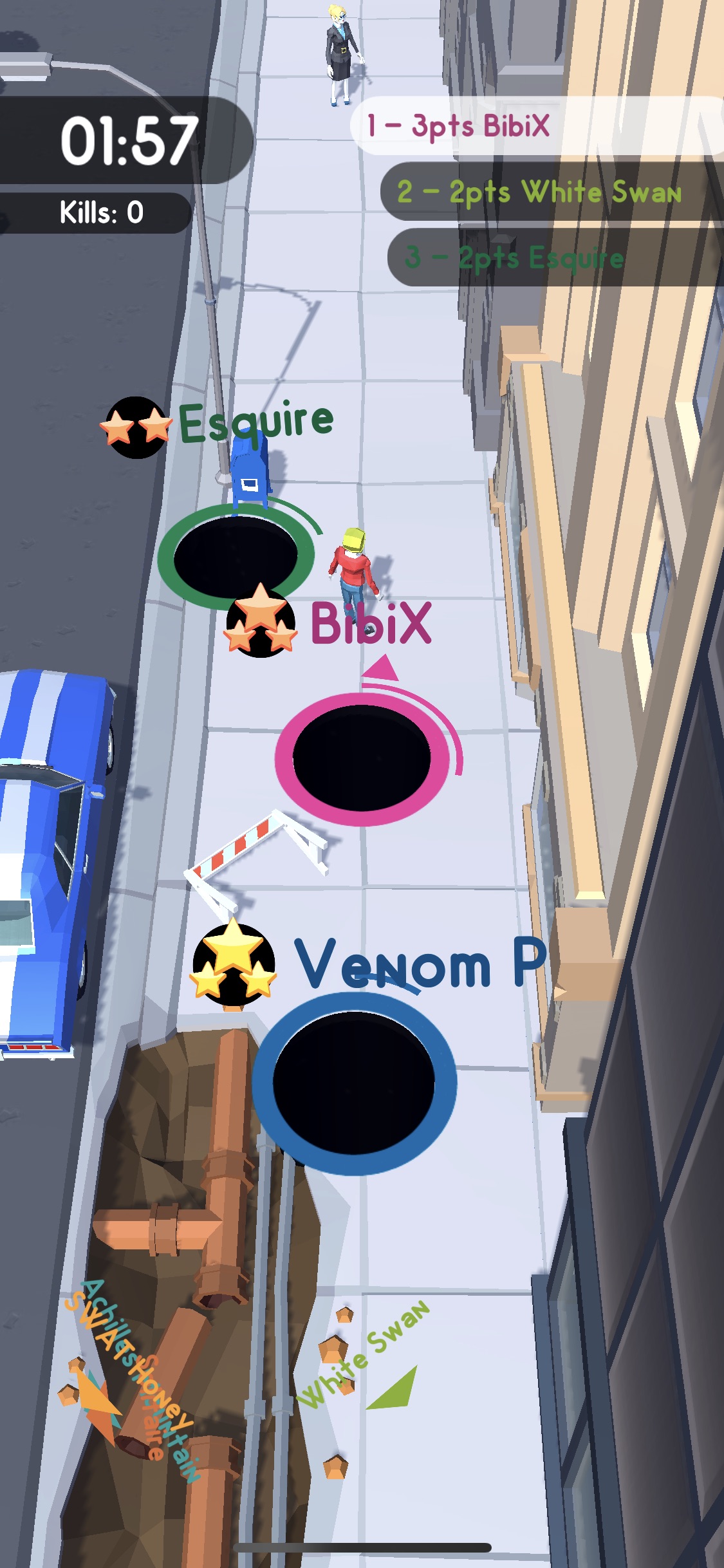 Screenshot do app Hole.io
