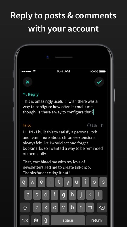 HACK for Hacker News Developer screenshot-4