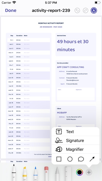 Timizer - Reports generator