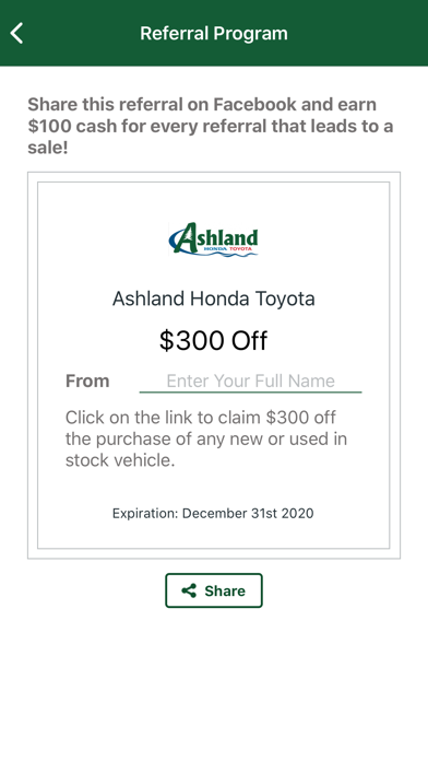 Ashland Honda Toyota screenshot 4