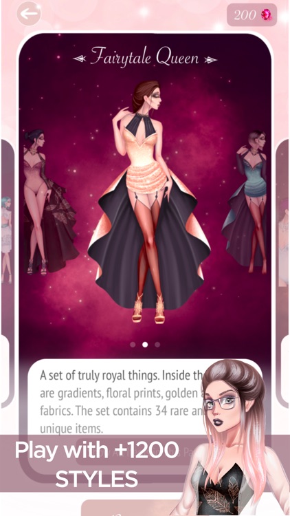 Fashion Girl Dress Up:LeilaAnn screenshot-3