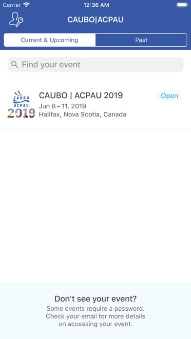 CAUBO|ACPAU Conference screenshot 2