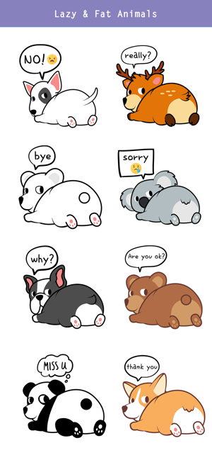 Say it with Lazy Animals(圖4)-速報App