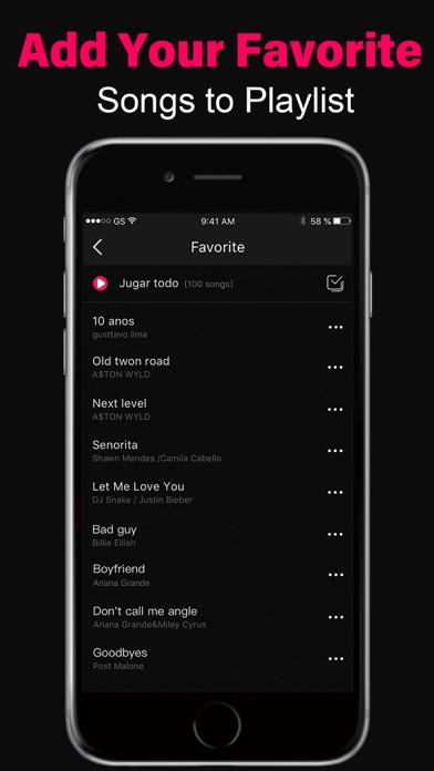 Pocket Music - Music Player screenshot 4