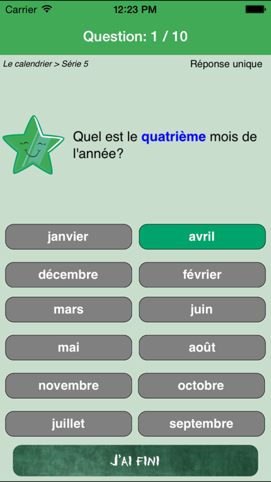 Screenshot #2 pour uneStar Math CE1