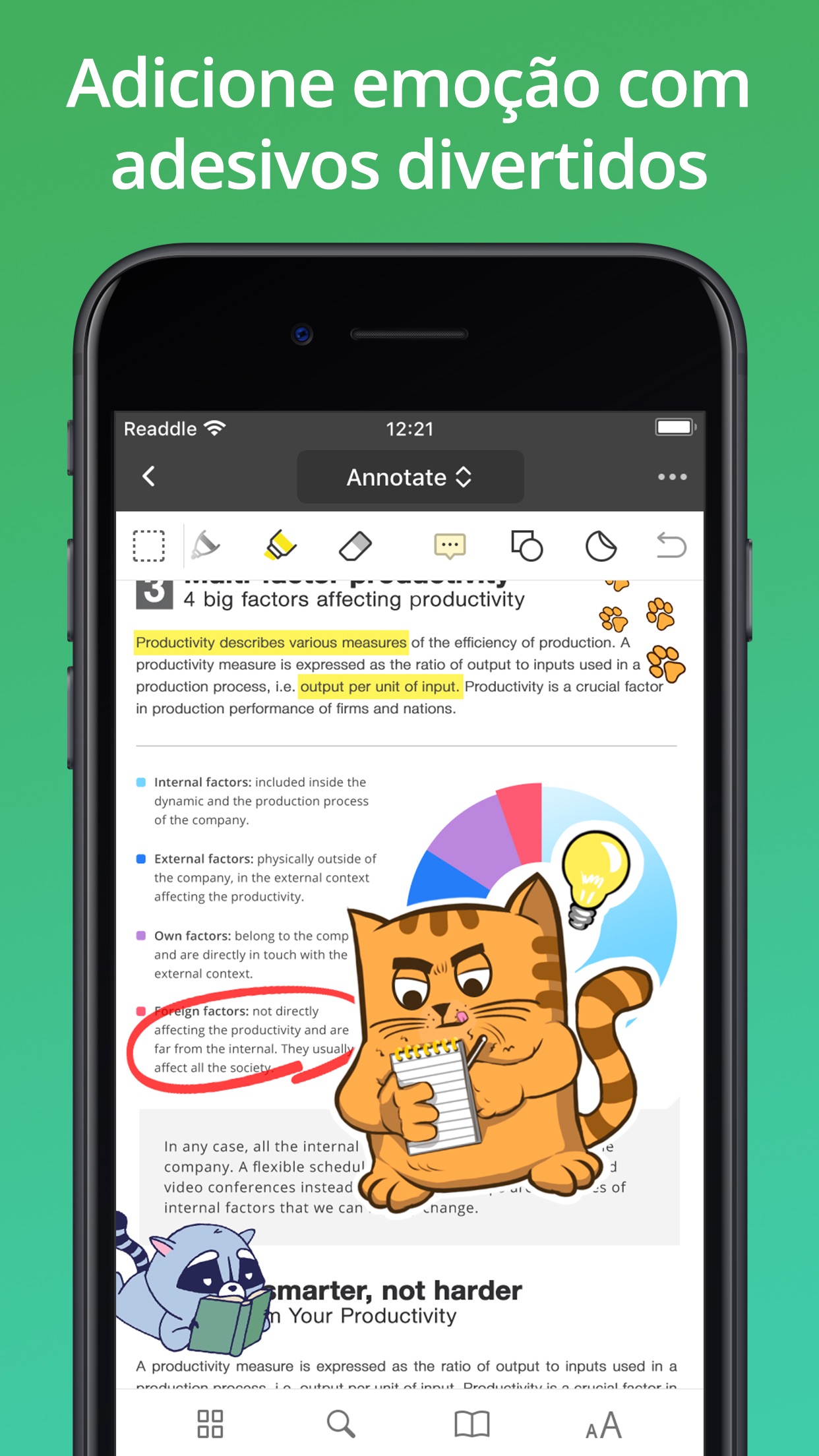 Screenshot do app PDF Expert 7: editar PDF