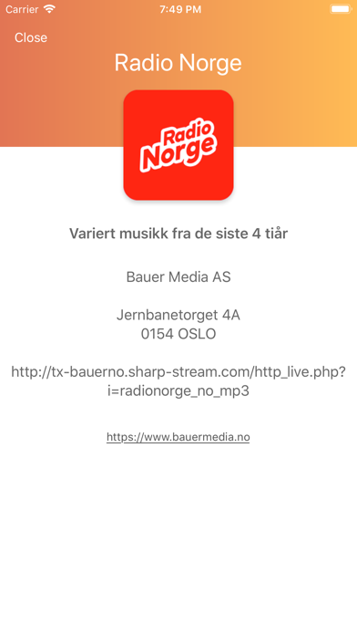 Ardio - Norsk Radio screenshot 4