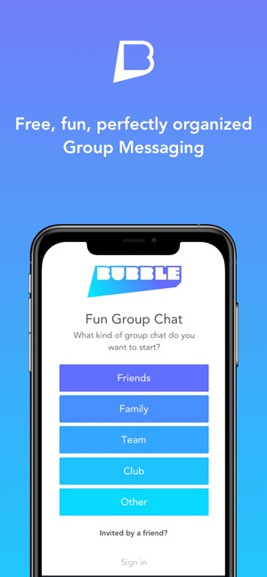 Bubble Group Messenger(圖1)-速報App