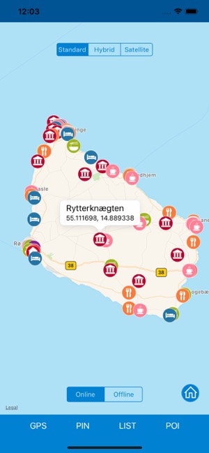 Bornholm - Route Map Offline(圖2)-速報App