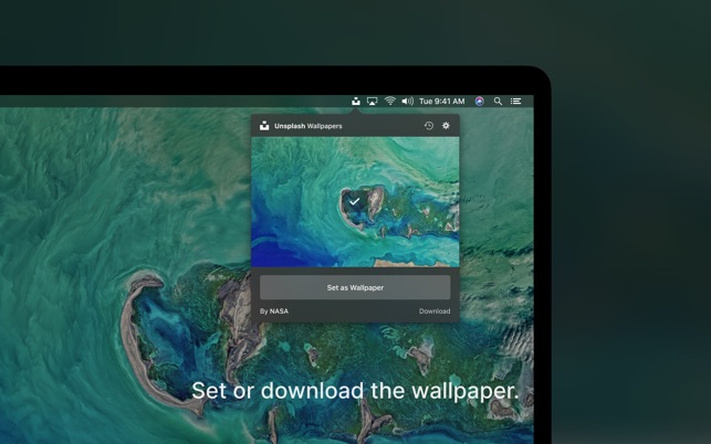 Unsplash Wallpapers on the Mac App Store