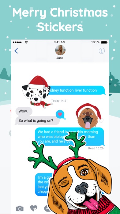 Christmas Pug Stickers Emojis screenshot 3