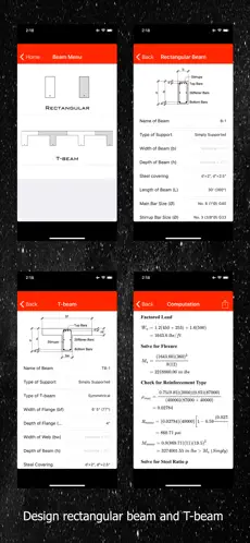 Screenshot 4 eStructural Lite: RCD-LRFD-USC iphone