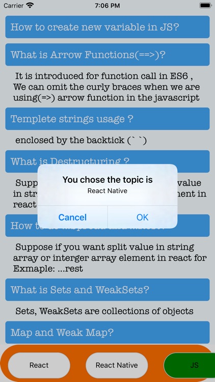 ReactNativeInterviewQuestions screenshot-7